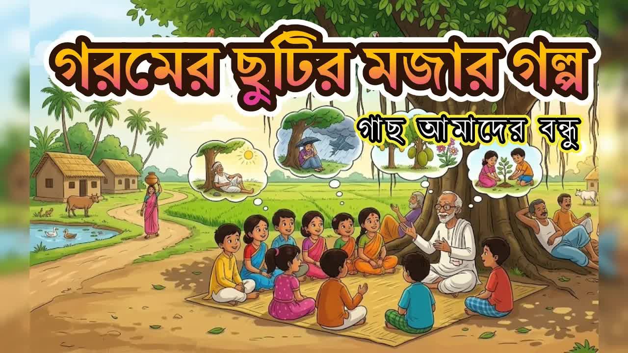 গাছ আমাদের বন্ধু: গ্রামের মজার গল্প