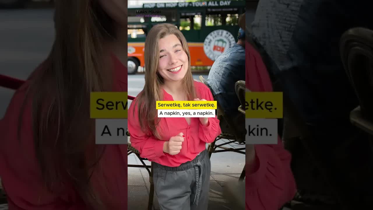Dialog w restauracji po polsku