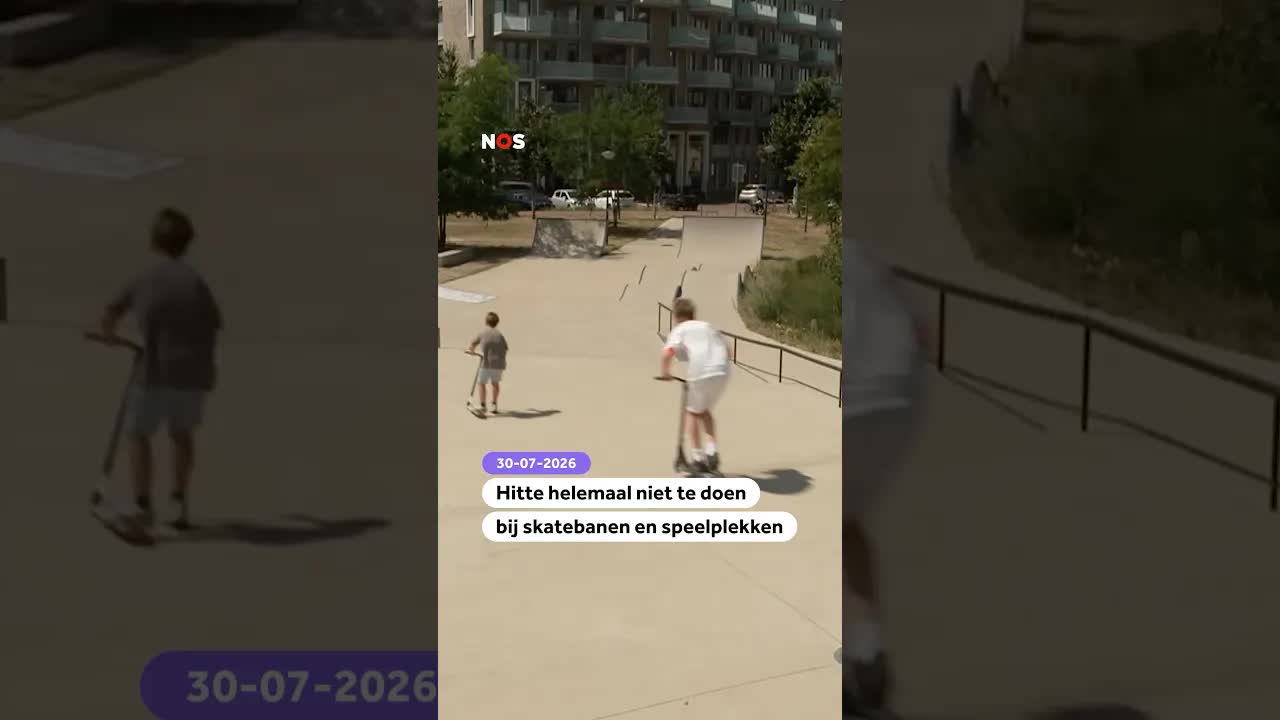 Hoe warm is het op skatebanen in de zon?