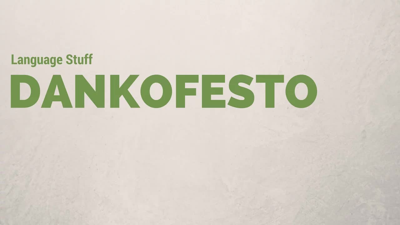 Dankofesto kaj mia franca lernado