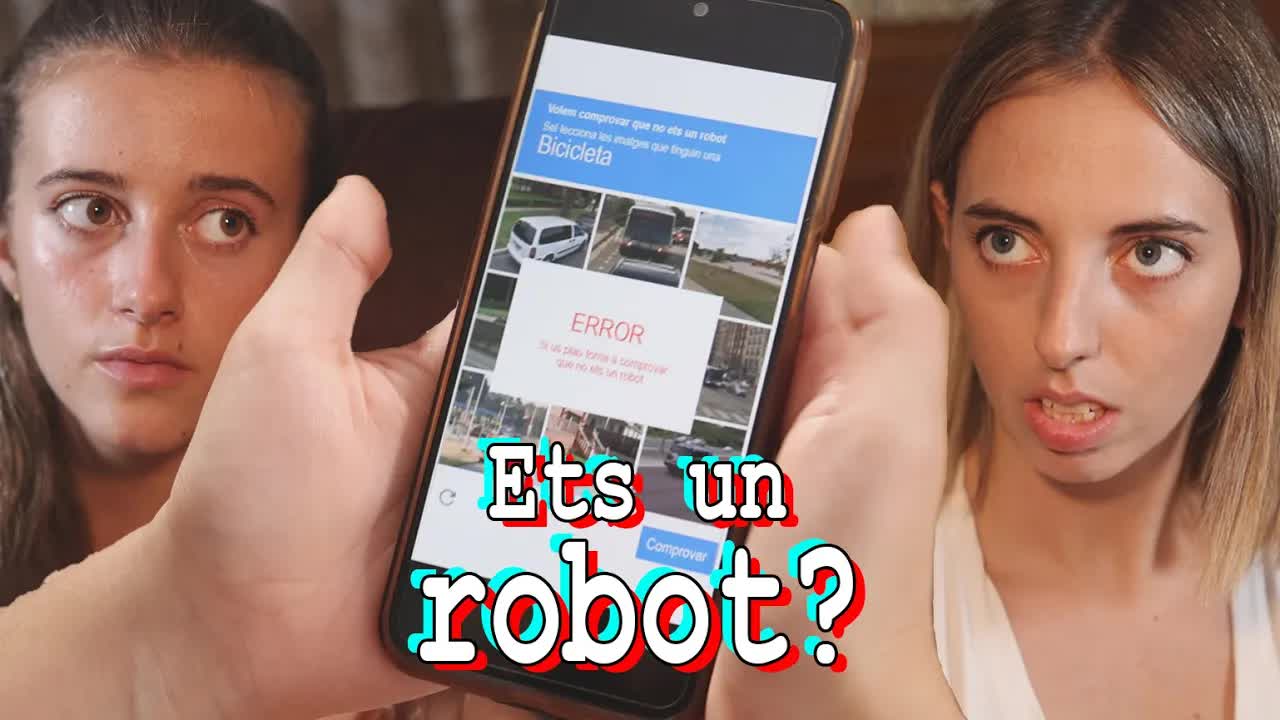 No sóc un robot! Sketch de comèdia