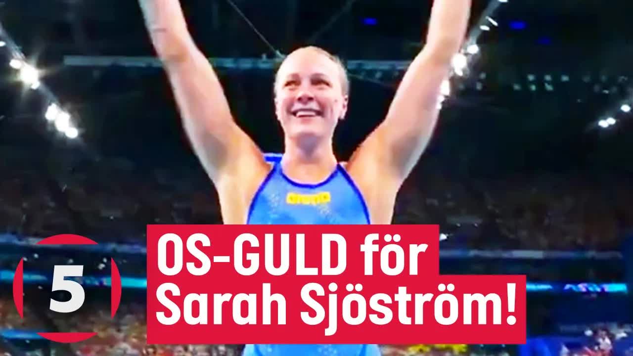 Sarah Sjöström vinner magiskt OS-guld i Paris
