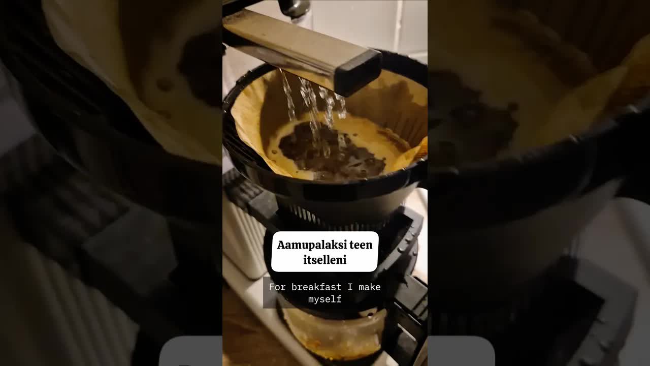 Hyvää huomenta ja aamupalaa