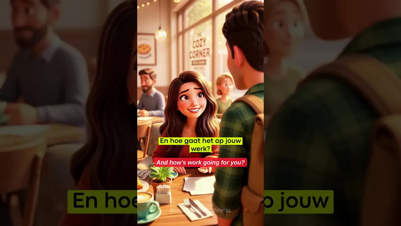 Korte Nederlandse Conversatie Tussen Vrienden