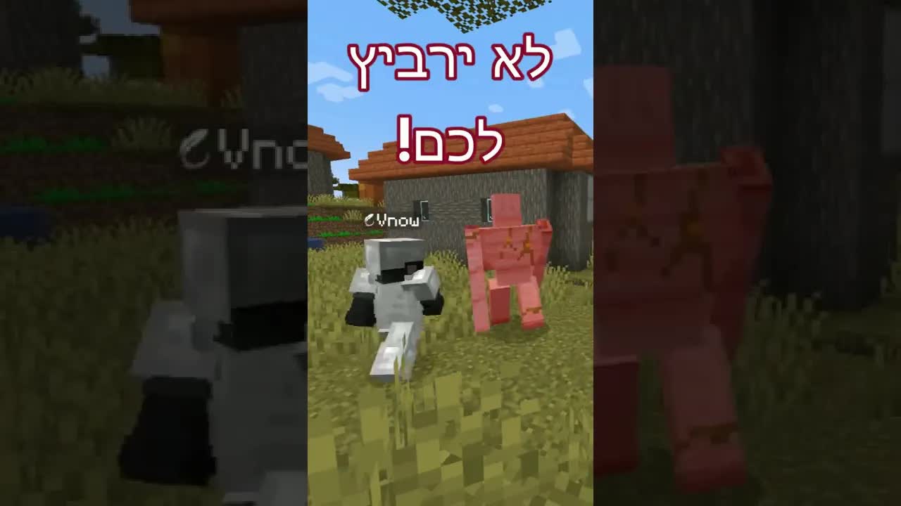 טיפים לשחקנים מתחילים במיינקראפט בעברית