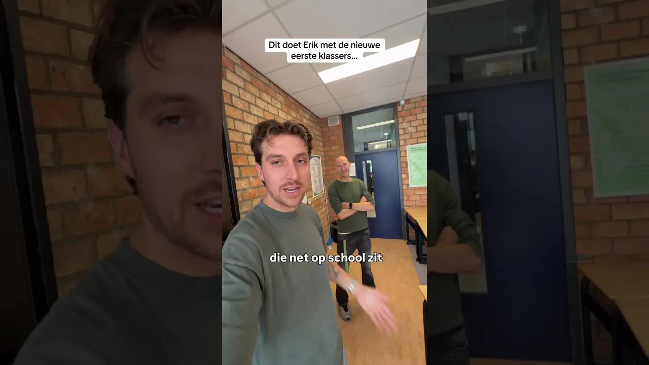 Erik's reactie op de eerste klas vraag