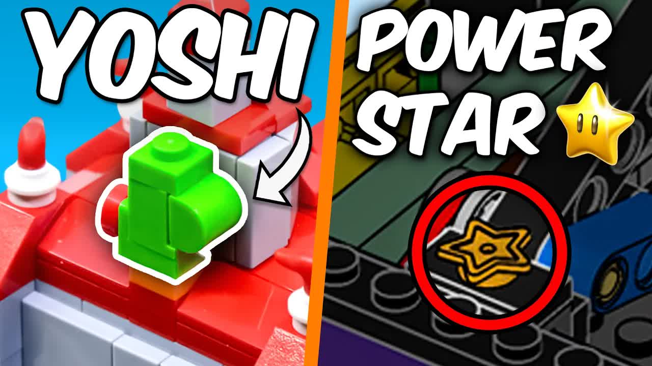 Hidden Details And Secrets In LEGO Mario Sets