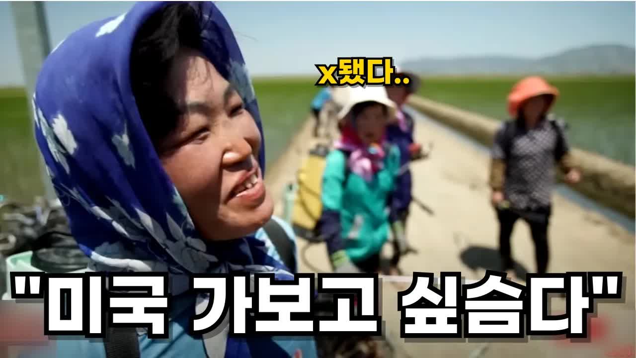북한 주민의 미국 CNN 인터뷰 반응 분석