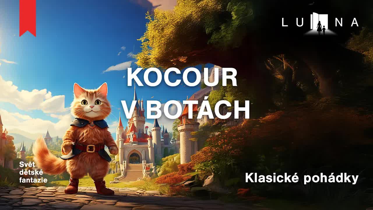 Kocour v botách: Klasická pohádka pro děti