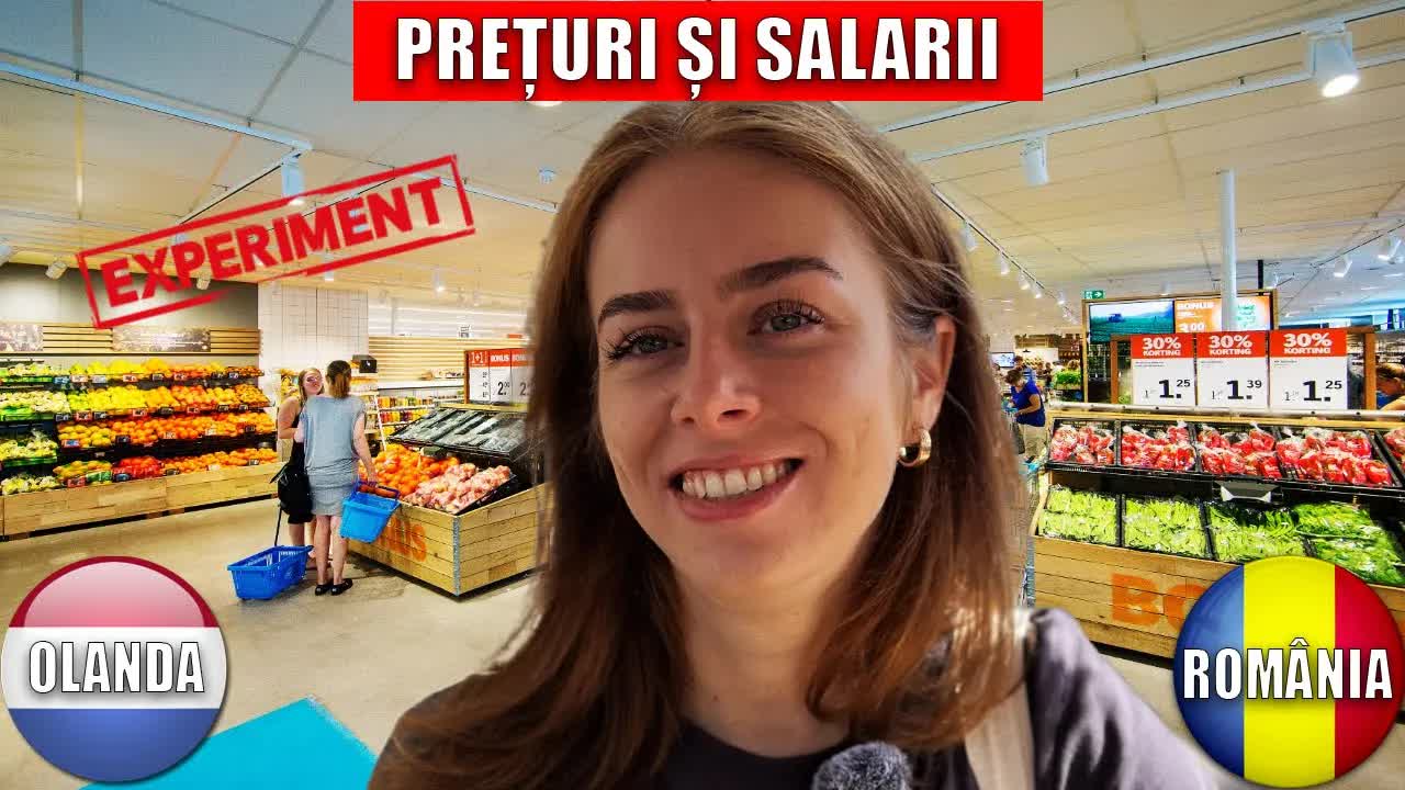 Comparație prețuri și salarii: România vs Olanda