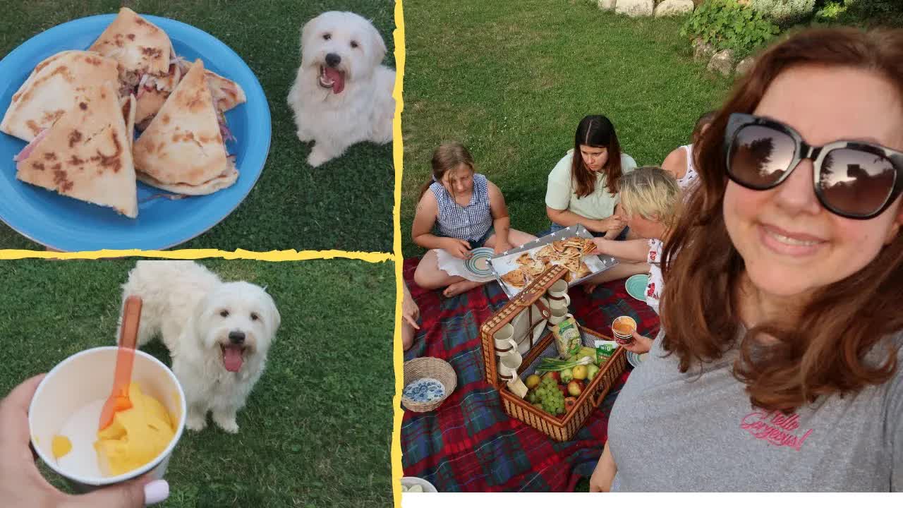 Az első nyári piknik barátokkal