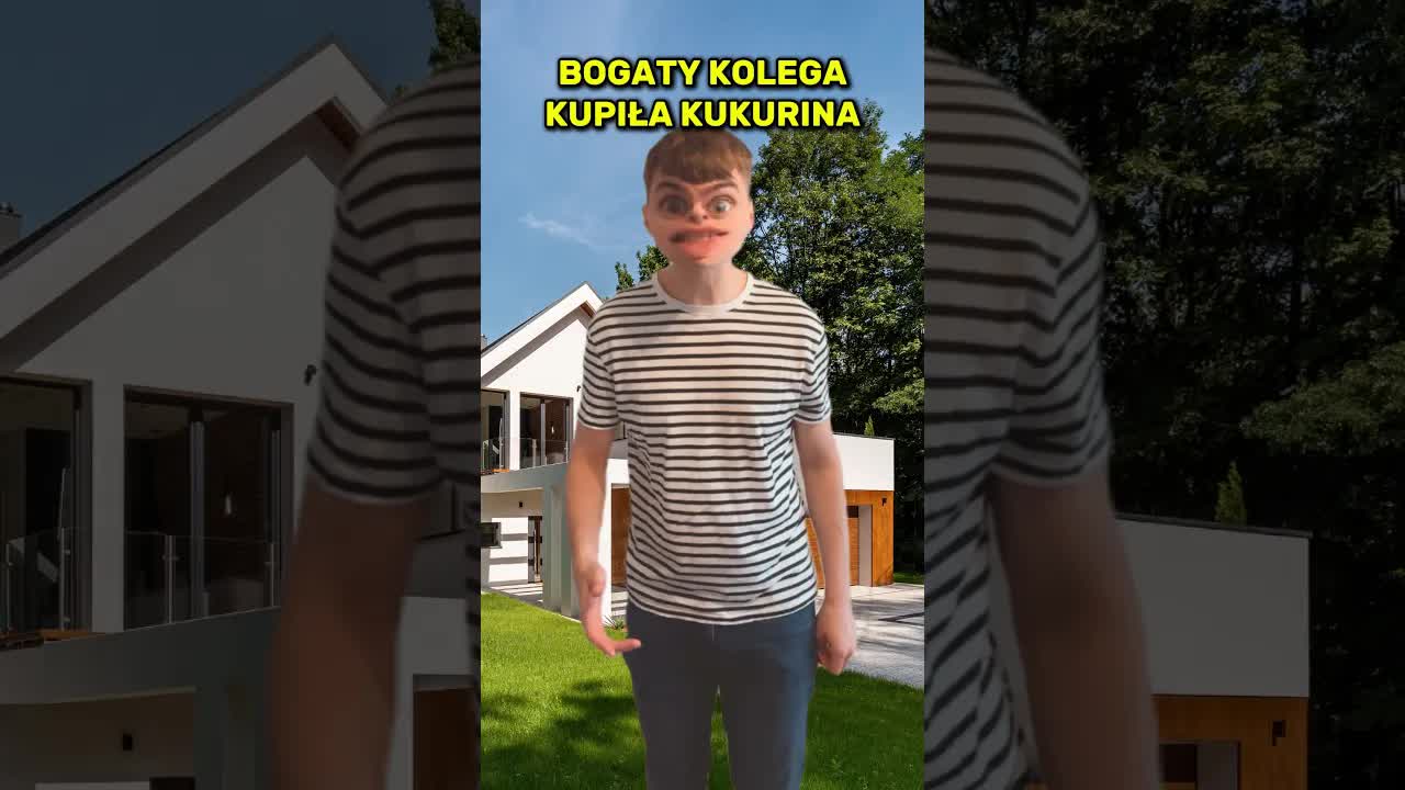 Bogaty kolega kupuje nowy Kukurin