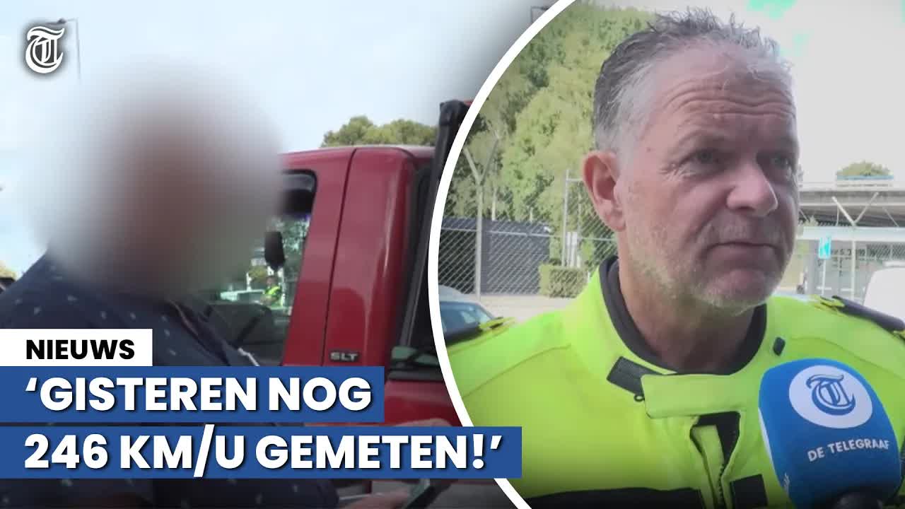 Flitsmarathon: snelheidscontroles in actie