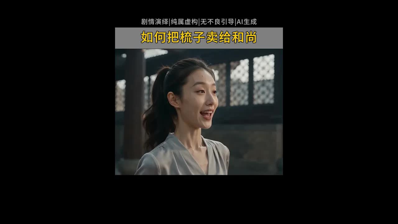 如何把梳子卖给和尚