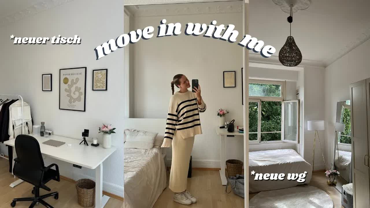 Neues WG-Leben und Schreibtisch-Aufbau