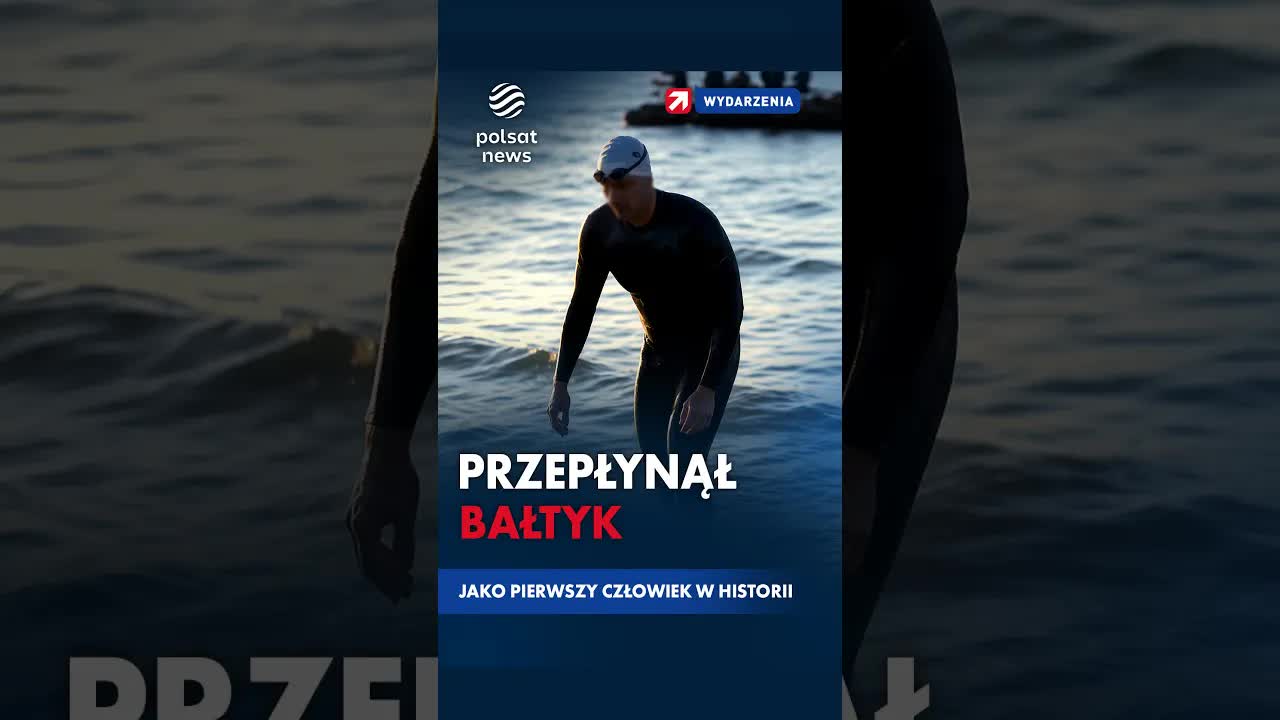 Pierwszy człowiek przepłynął Bałtyk – Polak w historii
