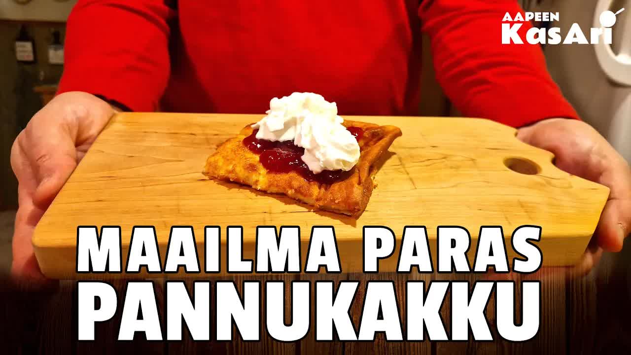 Mummon maailman paras pannukakku-resepti