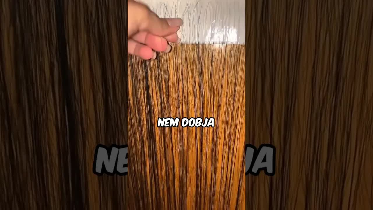 Egy nő hajából készült paróka meglepetést okozott