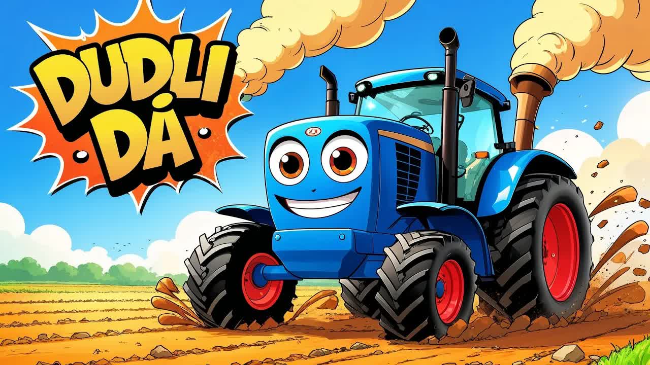 Traktor trrr-drn-drn: Písnička pro děti