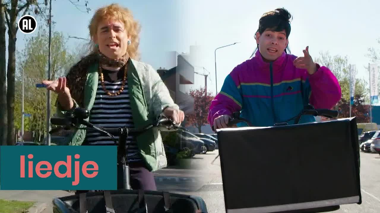 Wij fietsen gewoon, jij neemt het te serieus