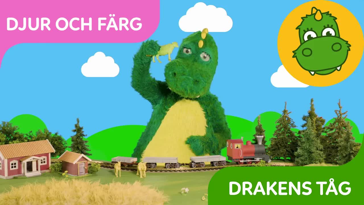 Drakens tåg: Djur och färger