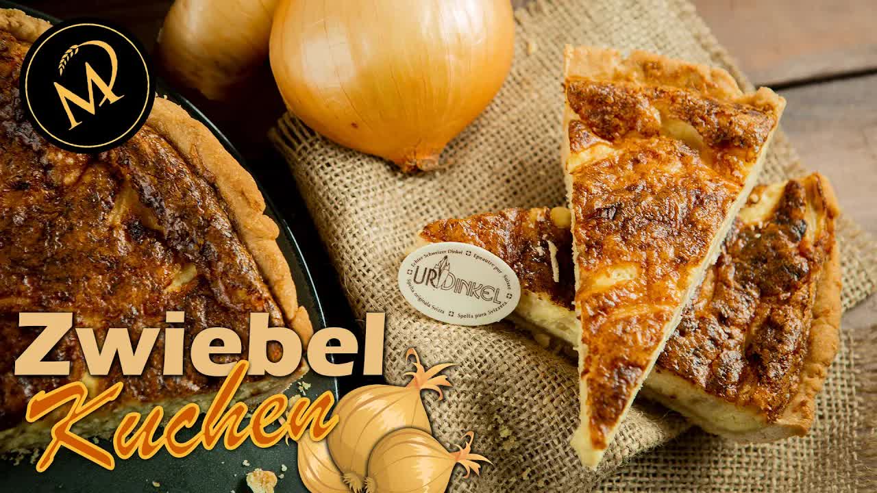 Zwiebelkuchen mit Ur-Dinkel backen