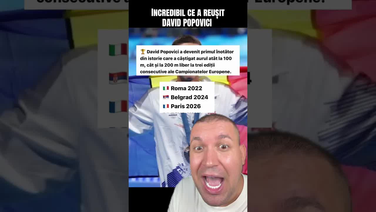 David Popovici: Mândrie Națională și Performanță Istorică