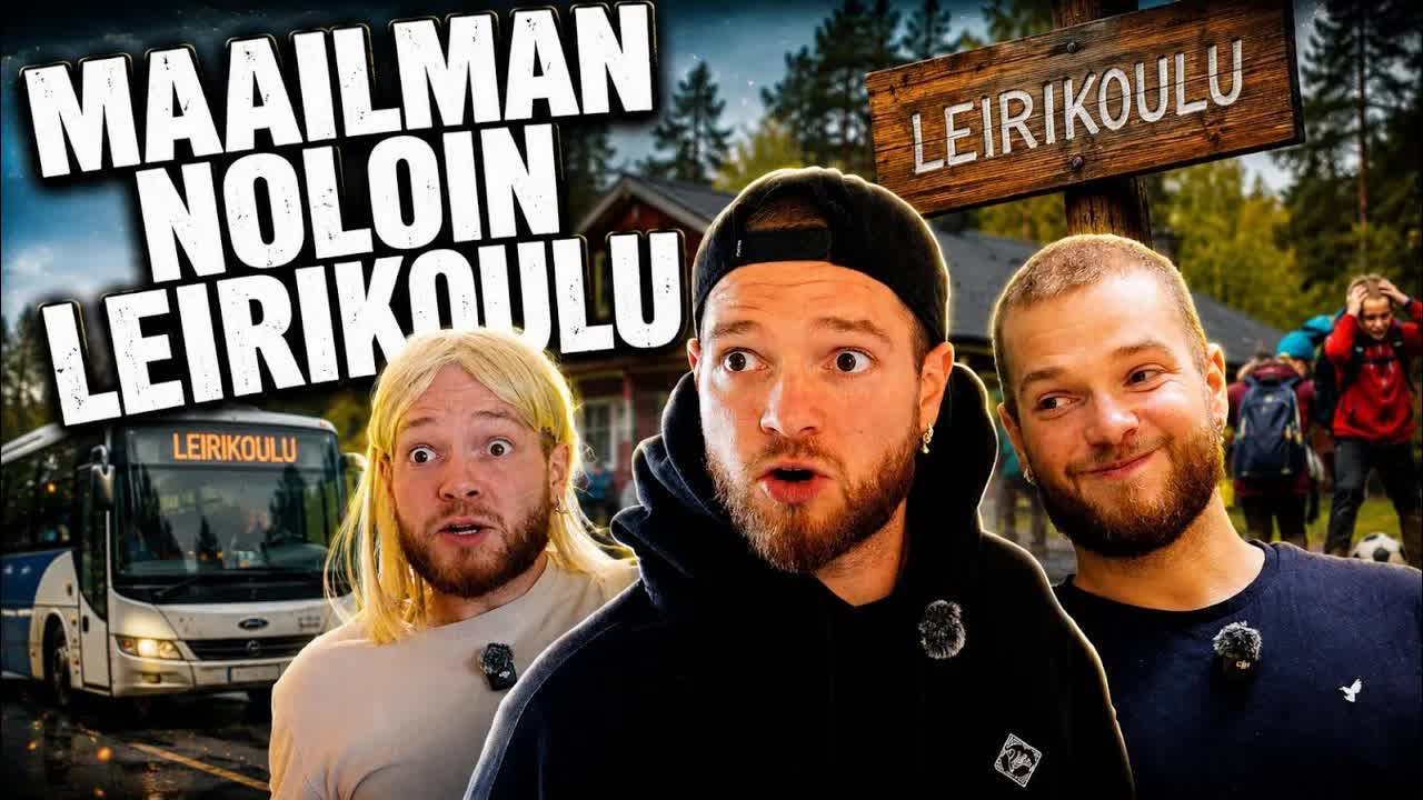 Äiti lähtee mukaan leirikouluun - Sketsi