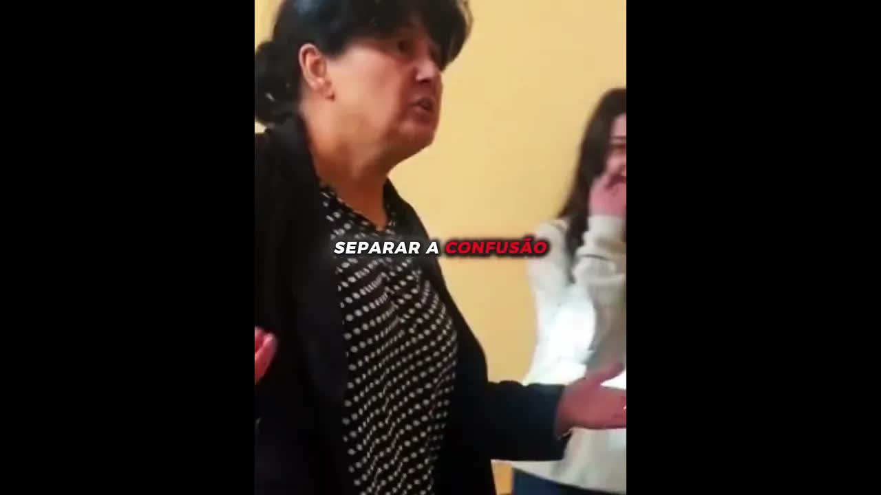 Surpresa dos alunos para a professora