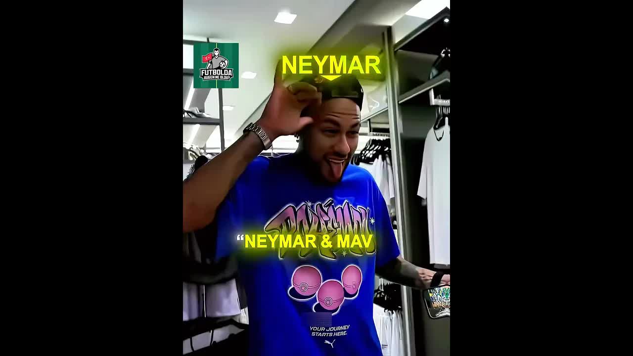 Neymar'ın Kızları İçin Dansı: Mavi ve Mel'in Mutluluğu