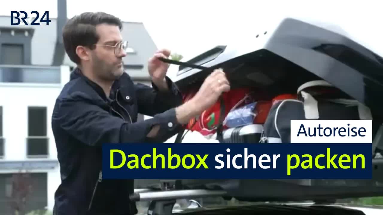 So wird die Dachbox richtig gepackt