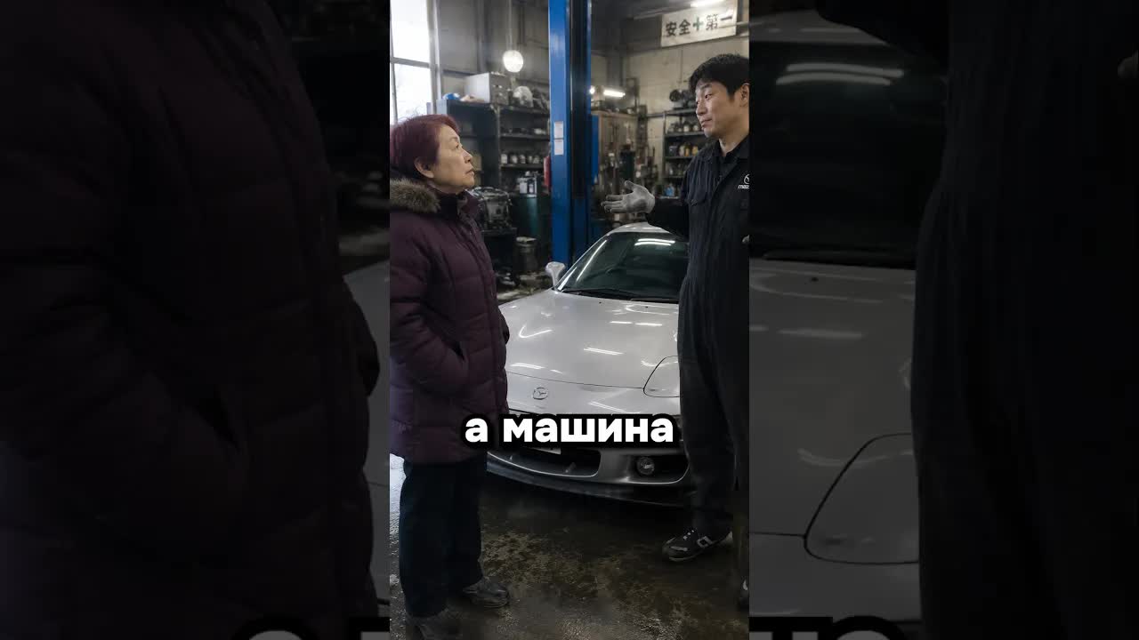 Легендарная бабушка и её Mazda RX-7