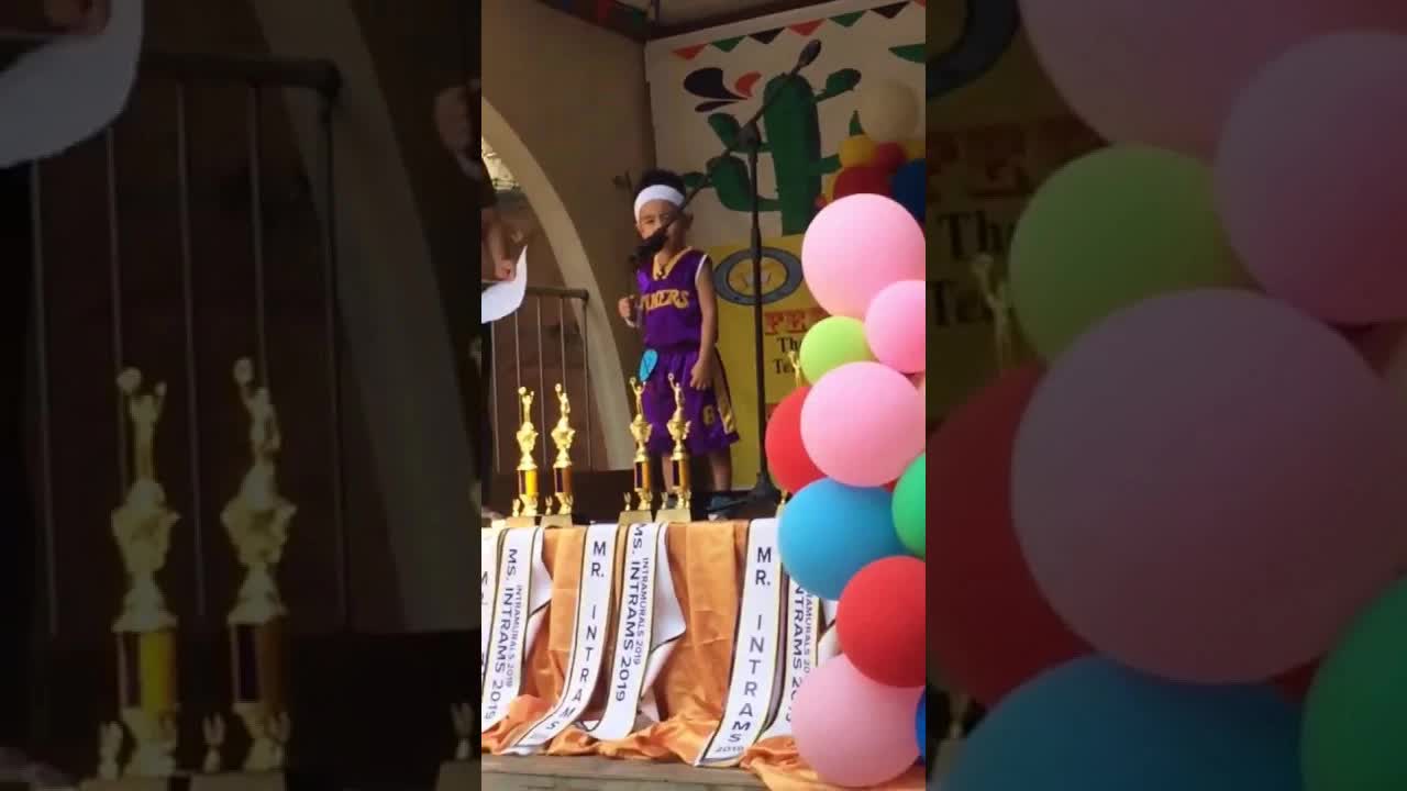 Cute na tanungan tungkol sa pag-eehersisyo ng bata