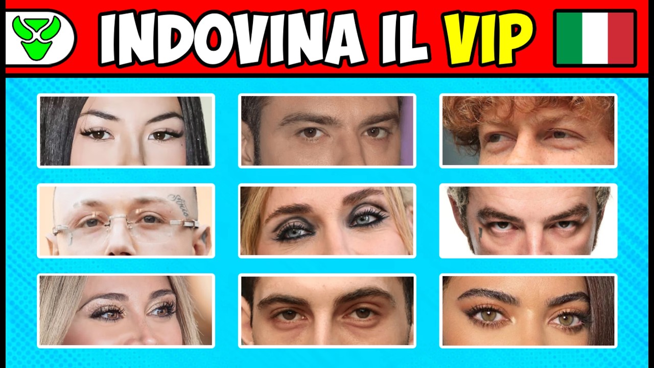 Quiz: Indovina il VIP dagli Occhi