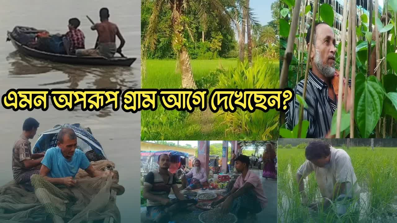 গ্রাম বাংলার অপরূপ প্রাকৃতিক জীবন