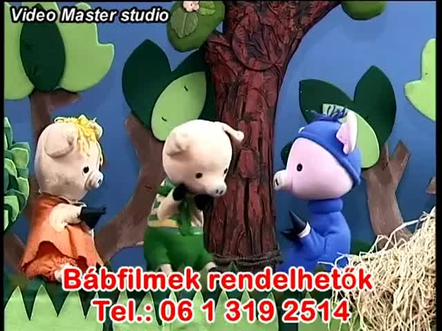 A három kis malac mese