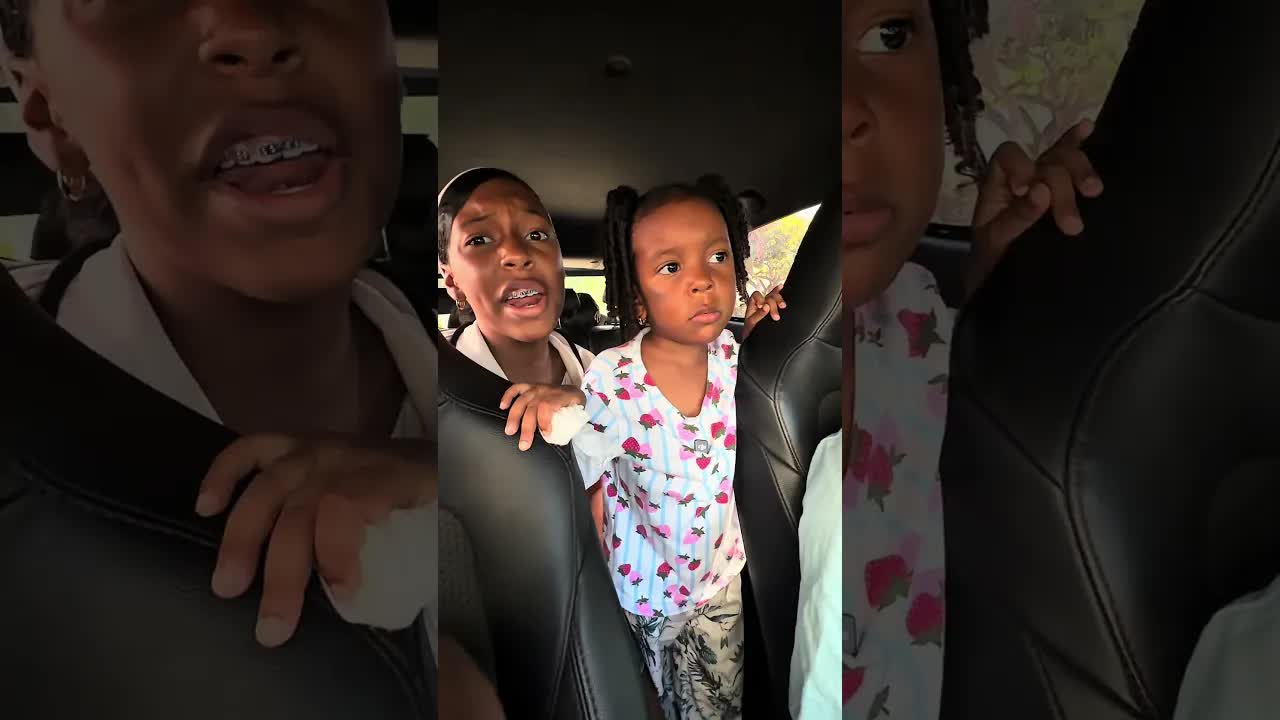 Isabella y Erika visitan a su abuela