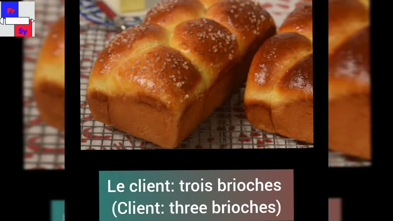 Conversation à la boulangerie pour débutants