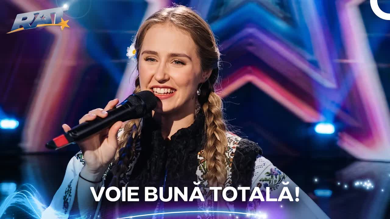 Elevă din diaspora cântă o voie bună autentică