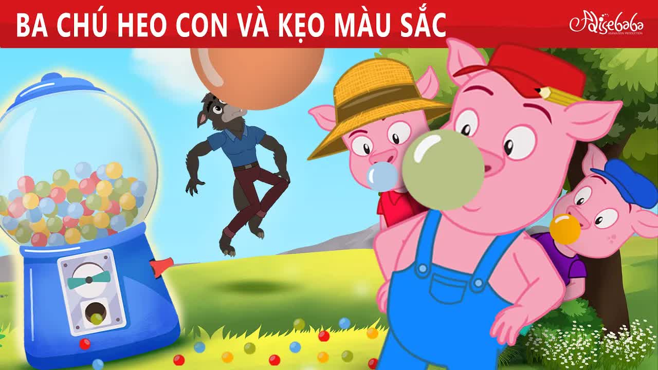 Ba Chú Heo Con Và Máy Kẹo Bí Ẩn