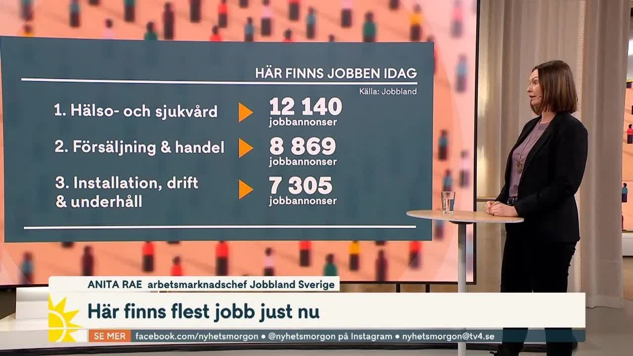 Så ser arbetsmarknaden ut i Sverige 2024