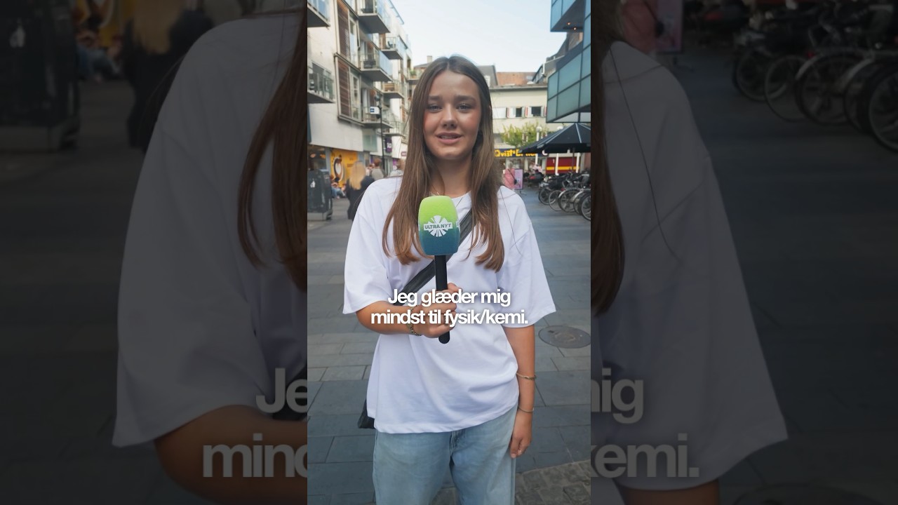 Hvilke fag glæder du dig mest til?