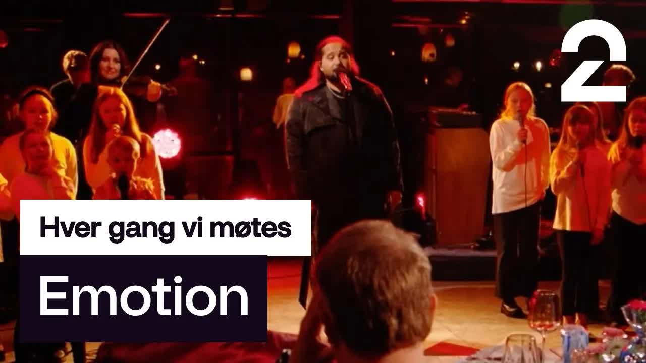 Jonas Benyoub synger Astrid S' «Emotion»