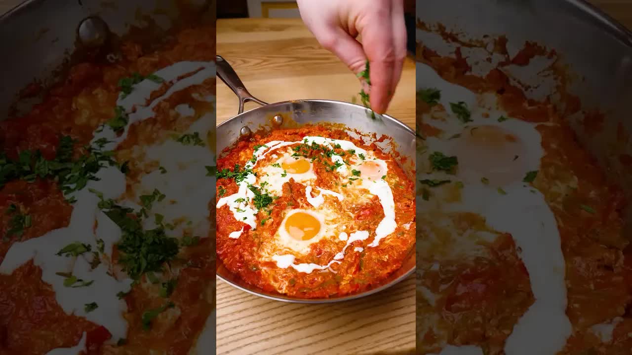 Türkisches Frühstück MENEMEN ganz einfach zubereiten