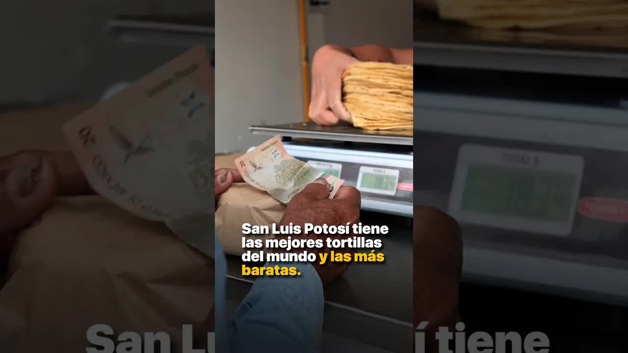 Tortillas a 14 pesos en San Luis Potosí