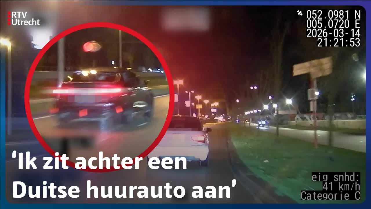 Gevaarlijk rijgedrag Audi in Utrecht