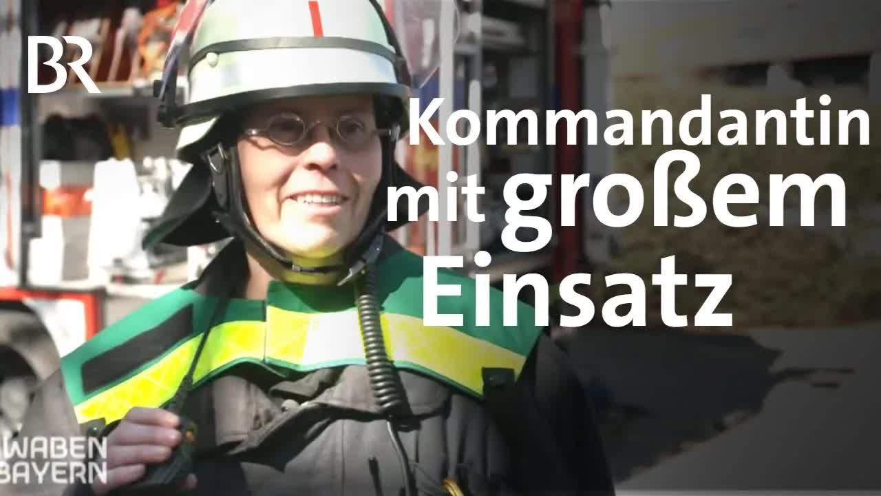 Erste Einsätze als neue Feuerwehrkommandantin
