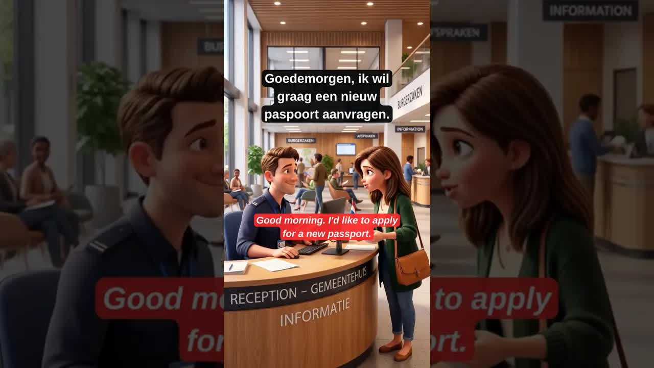 Een nieuw paspoort aanvragen in Nederland