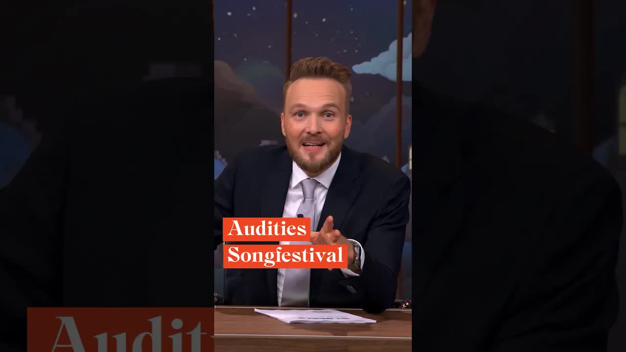 Satirische auditie voor het Songfestival