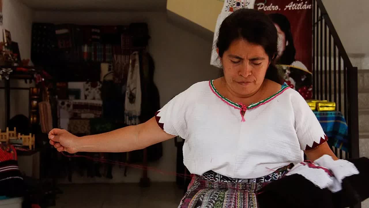 el significado de los colores en el tejido maya